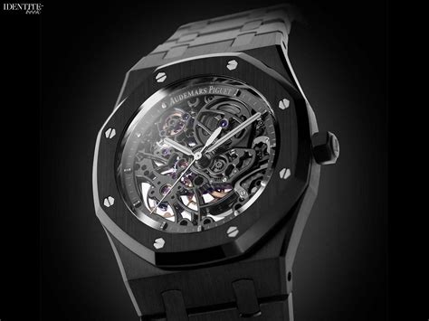 audemars piguet black face|audemars piguet black skeleton.